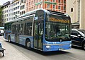 ドイツ・ミュンヘンの3扉バス（MAN・ライオンズ・シティ）