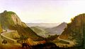 Paisagem do Rio de Janeiro (Landschaft bei Rio de Janeiro), 78,5 × 130 cm, Öl auf Leinwand