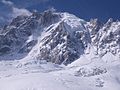 Il versante nord, o versante dell'Argentière