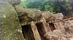 Rock-cut cave temples on the Hill