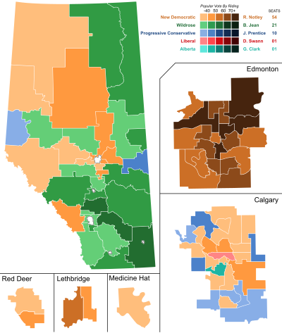 Alberta Election Map 2015.svg