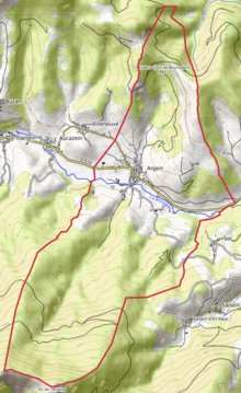 Carte topographique