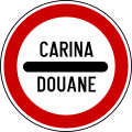 Stop at douane post/Carina