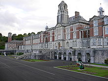 The Royal Navy officer training academy Britannia Royal Naval College at Dartmouth BRNC-Dartmouth.jpg