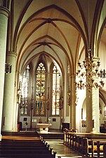 Interieur van deze kerk