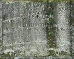 Benjamin A. Muncil Grave Marker - Paul Smiths NY