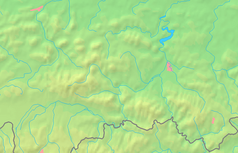 Mapa lokalizacyjna Gorców, Pienin, Beskidu Sądeckiego