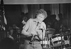 Bob Wilber di Festival Jazz North Sea diakhir 1970an