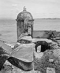 Garita at El Cañuelo in the Bay of San Juan, Puerto Rico