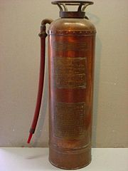 A US copper building type soda-acid extinguisher