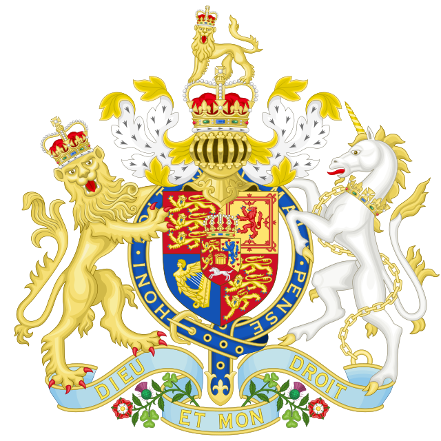 Description de l'image Coat of Arms of the United Kingdom (1816-1837).svg.