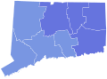 Results for the 1978 Connecticut State Treasurer election by county.