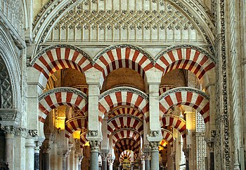 Mezquita de Córdoba, España.