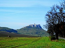 Pohled na Spišský hrad
