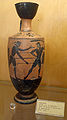 Il motivo della contesa del tripode tra Eracle e Apollo in una Lekythos a figure nere (sec. VI-V a.C.), da Agrigento. Museo archeologico regionale di Palermo