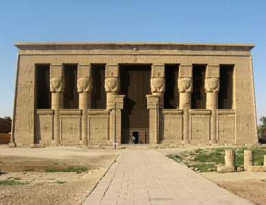 Temple d'Hathor (Dendérah). Ptolémée XII