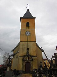 The church in Valleroy-le-Sec