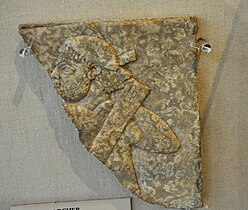 آرتشر العيلامي. المرمر. من نينوى ، العراق. عهد آشور بانيبال الثاني ، 668-627 قبل الميلاد