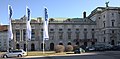 Banners flying at the OSCE headquarters at the Hofburg in Vienna