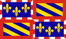 Description de l'image Flag of Bourgogne.svg.
