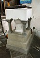 The font in St Mary's