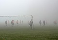 Sunday afternoon football in Wandsworth Park