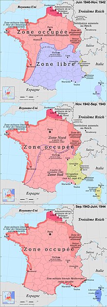 Occupied France.