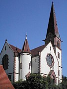 Neugotische Evangelische Kirche (Aufn. 2007)