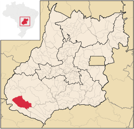 Kaart van Serranópolis