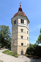 Le clocher du château du Schlossberg