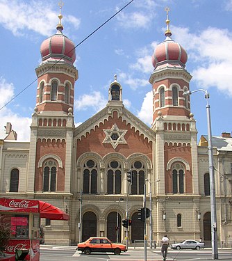 La granda sinagogo de Pilzeno