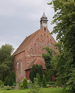 Kyrka i Gustow.