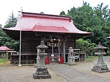 Haiden of Ootakayama-jinja shrine.JPG