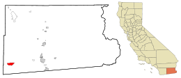 Ocotillo (California) – Mappa