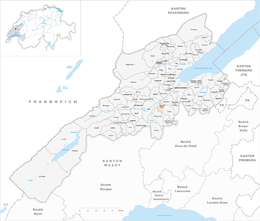 Essert-Pittet - Localizazion