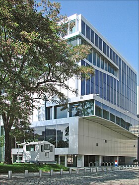 Vue de la mission diplomatique