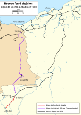 Image illustrative de l’article Ligne de Béchar à Abadla