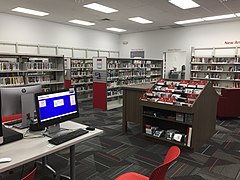 Interior of Loveland Library