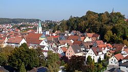 Skyline of Mainburg