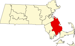 Contea di Plymouth – Mappa