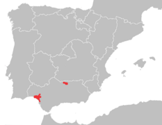 Distribución do lince ibérico en 2003 [40]