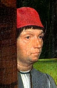 Hans Memling: Autoerretratua, (~1480).