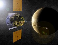 MESSENGER - First Mercury orbiter Messenger.jpg