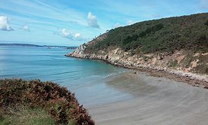 La plage de Trez Bihan.