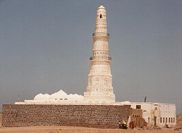 Een moskee in Mokka