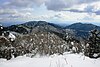 高賀山から望む瓢ヶ岳