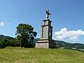 Statue du Sacré-Cœur veillant sur Orbey