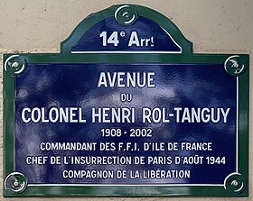 Voir la plaque.