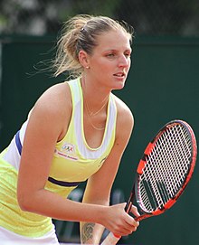 Die tschechische Turniergewinnerin Kristýna Plíšková.