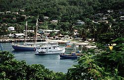 Isola di Bequia - Panorama di Port Elizabeth